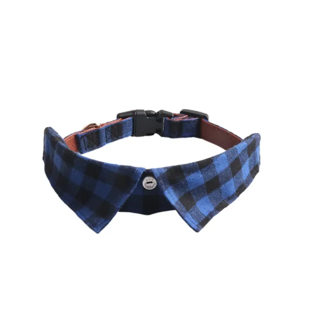 Pet Supplies Gentleman Dog Collar Bow Tie Detachable Blue - Shop at LoveMi