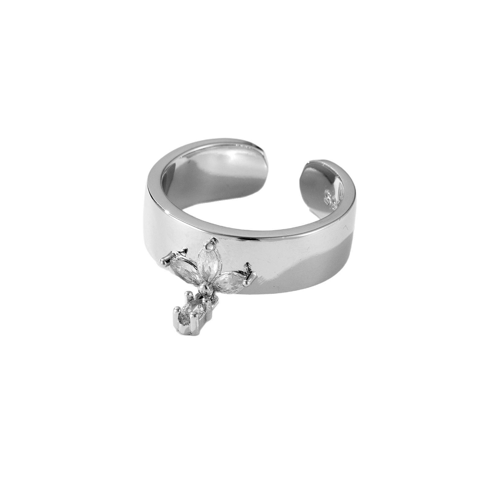 Women's Fashion Personalized Flower Adjustable Ring