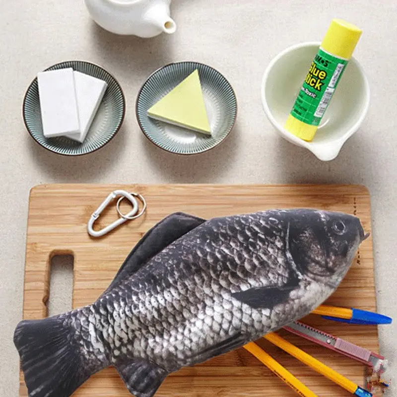 Creative Large Capacity Student Crucian Carp Pencil