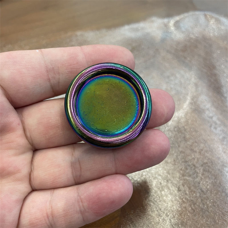 Metal Clacking Coin Stress Relief Toy EDC Fidget Popper For Anxiety Relief - Blind Box Gift For Teens And Adults Satisfying Click Sound Sensory Tool