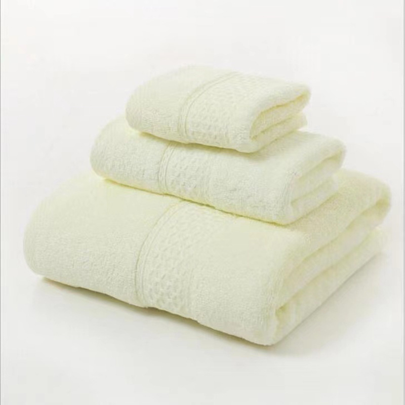 6-Piece Thick Absorbent Pure Cotton Towel Set