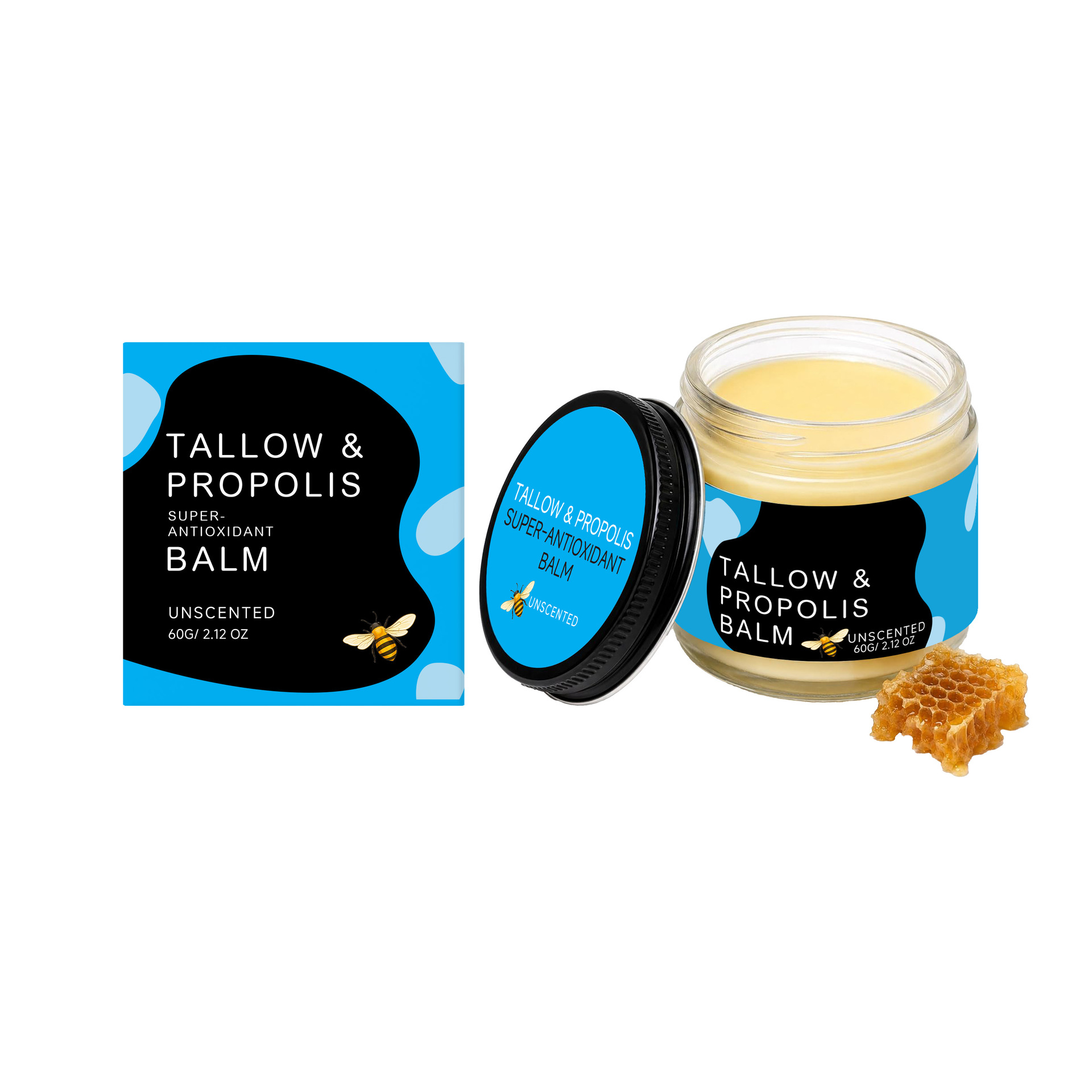 Beef Tallow Moisturizing Balm Gently Hydrates With Nourishing Beef Tal