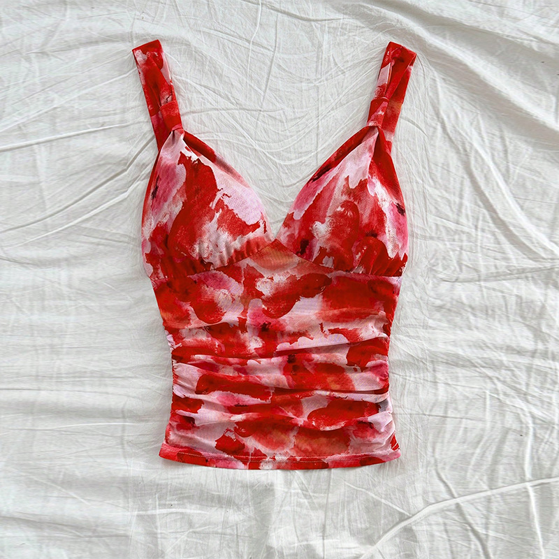 European And American Strap Sexy Beach Vest