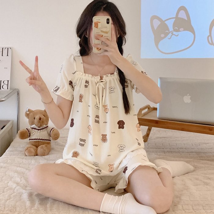 Women's Clothing Suit Homewear Summer Qdmt20732 - Shop at LoveMi