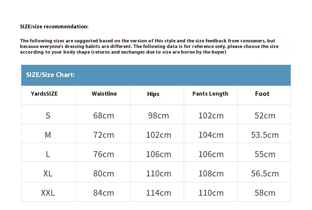 Fashion Straight Mop Trousers Male