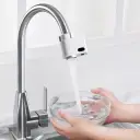 Kitchen Household Bathroom Faucet Valve Splash-proof Induction Water Saving Device view 1