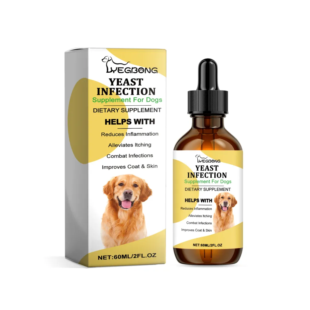 Herbal Yeast Supplement For Relieving Pet External Skin Care - 60Ml