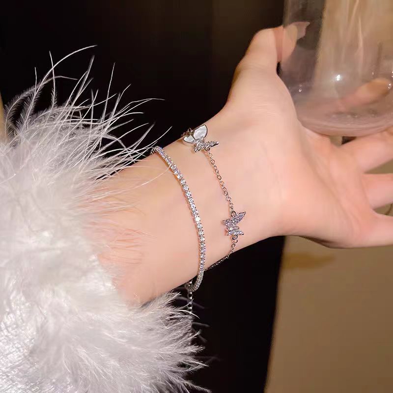 Super Flash Zircon Love Women's Bracelet - Picture 30 of 31