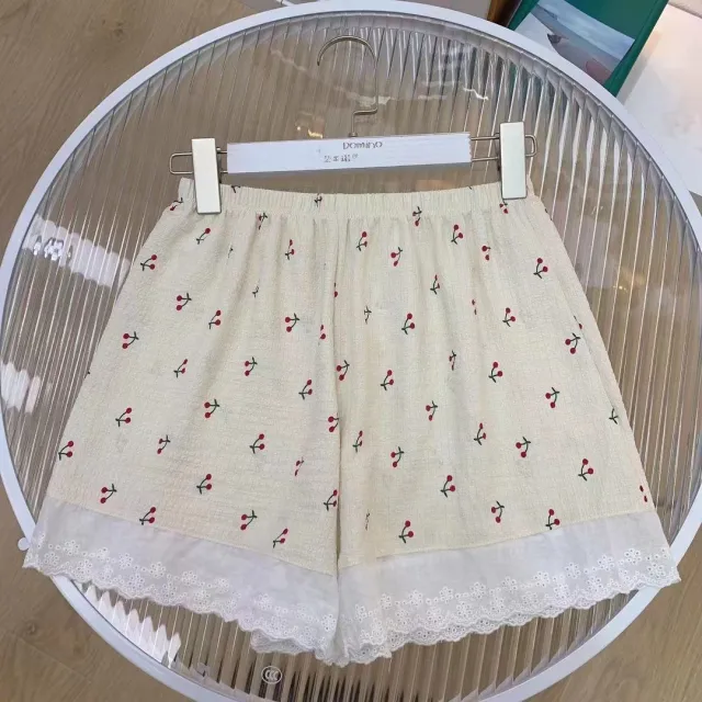 Spring And Summer New Cute Girl Home Shorts Cherry - Shop at LoveMi