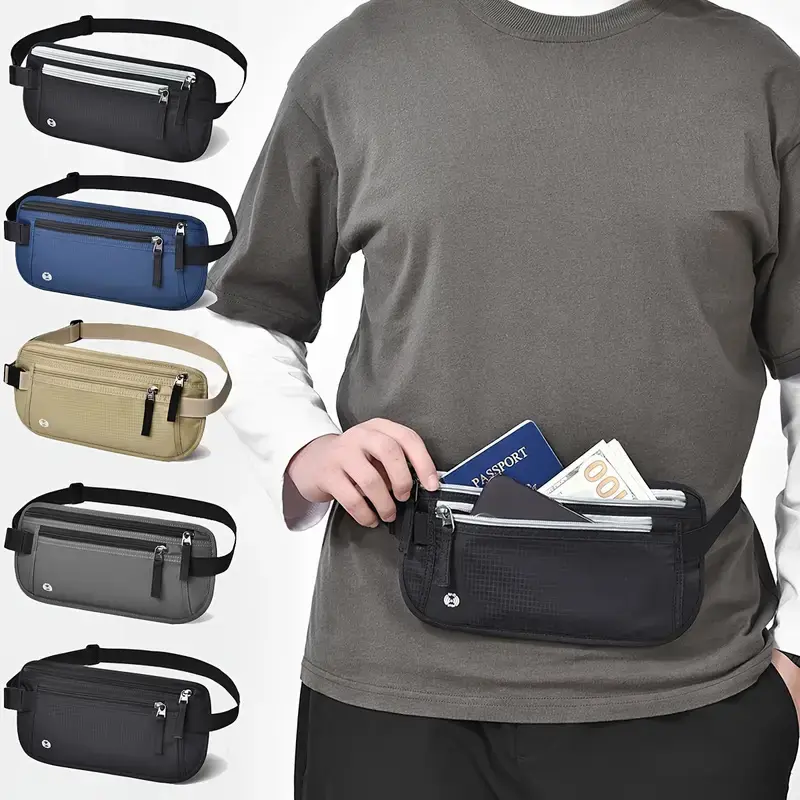Passport Document Bag Personal Invisible Waterproof Mobile