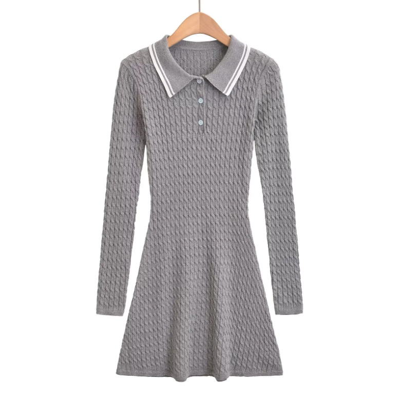 Women's American-style Hot Girl Knitted Dress