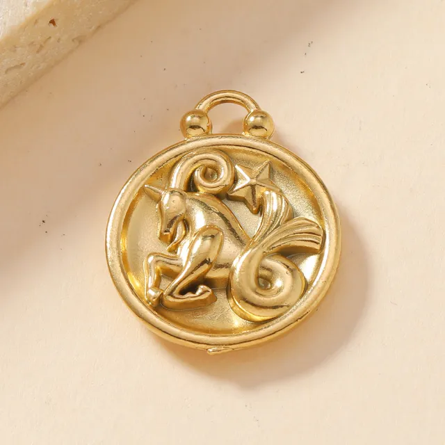 Single Pendant Twelve Constellation Casting DIY Accessories 181 Models - Shop at LoveMi