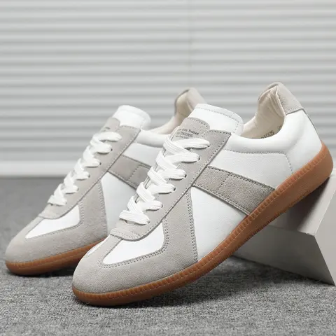 Japanese-style Retro Unisex Shoes White Sneakers