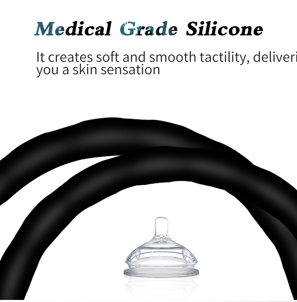 Men's Silicone Exerciser Delay Lantern Ring 18