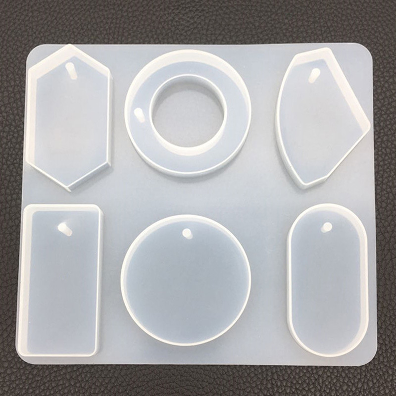 Title 2, Geometric Jewelry Mold 6 Cavity