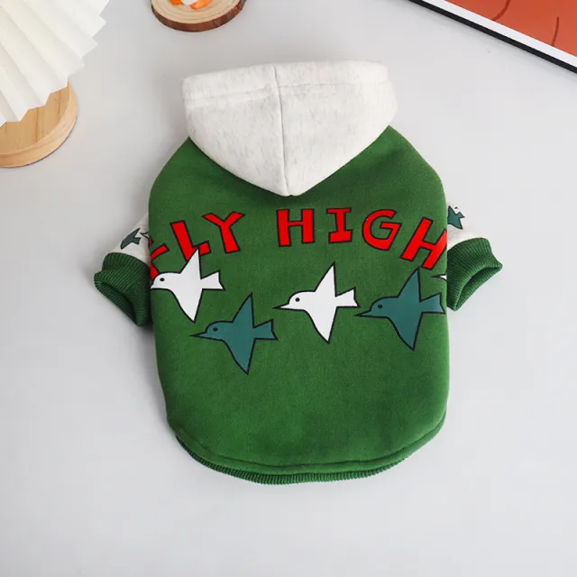 Teddy Winter Hoodie Warm Green Green Without Elasticity - Shop at LoveMi