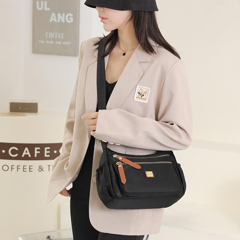 Lightweight Waterproof Oxford Cloth ShoulderCrossbody Bag