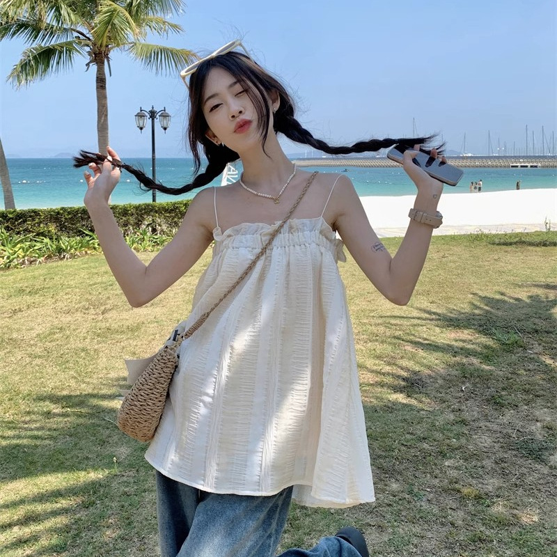 Sleeveless Off-Shoulder Spring Women's Vest Tube Top