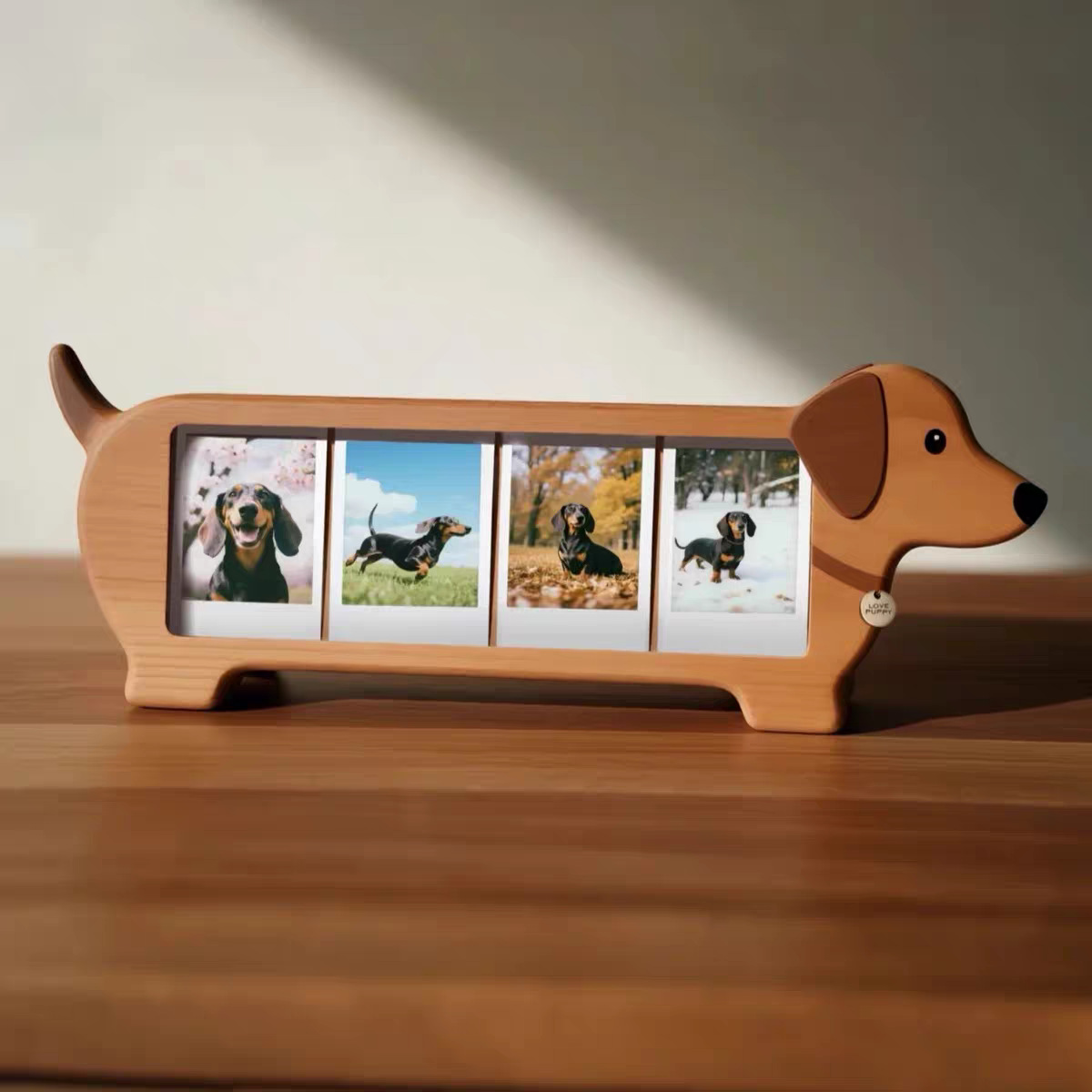 Rama foto de birou, decor pentru casă, cu personaje de desene animate, pentru animale de companie