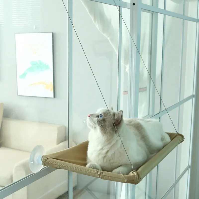 Pet Cat Hammock Suction Cup Sun Hanging