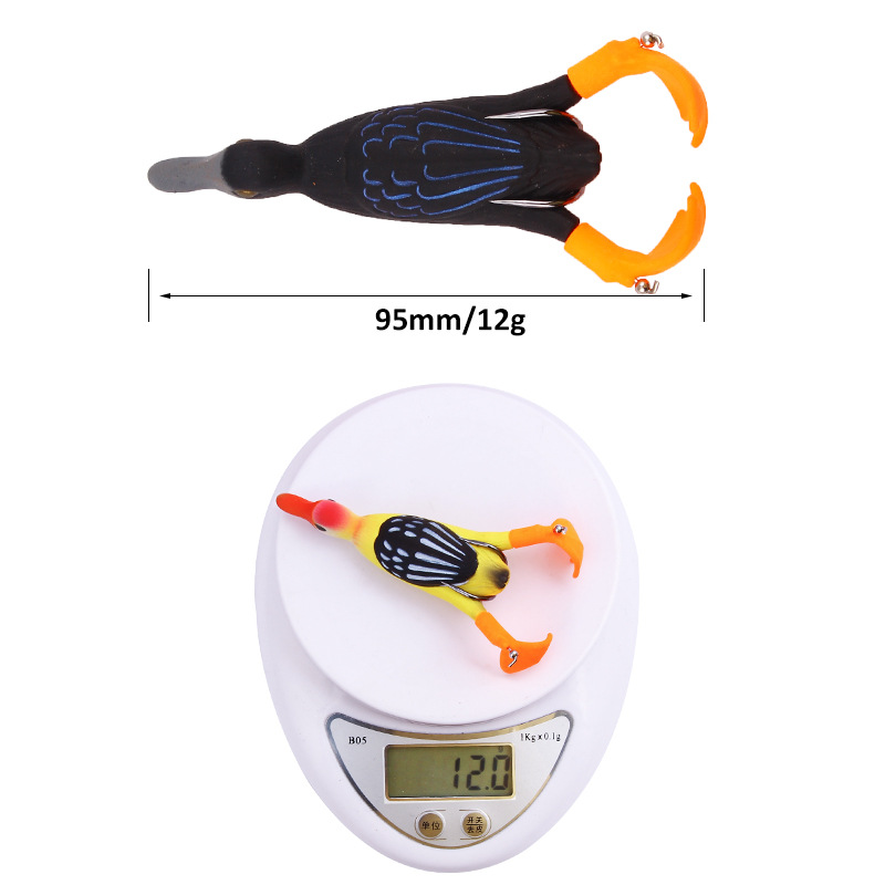 Title 7, Lure Propeller Flippers Duck Floating Rotating ...