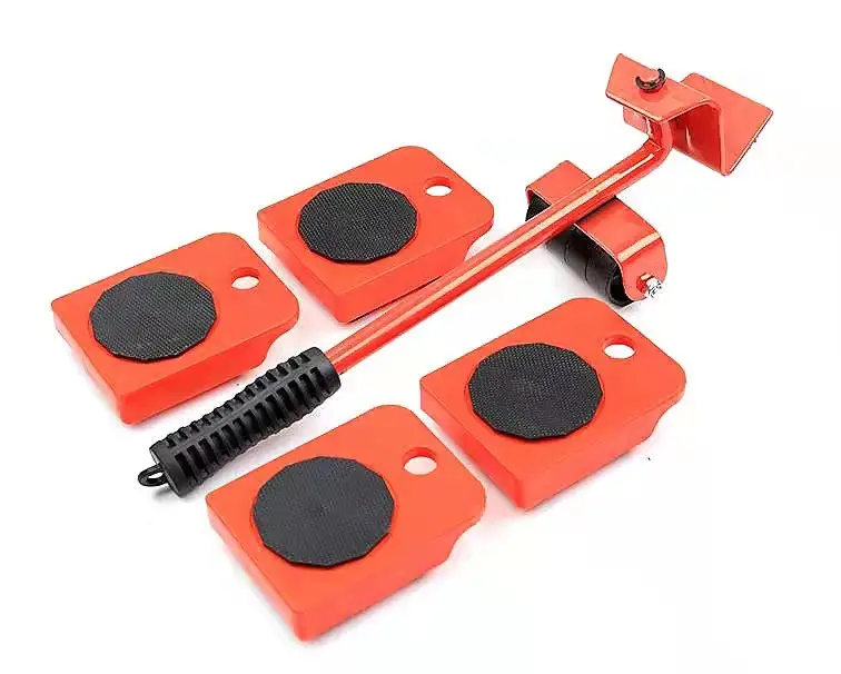 Plastic Convenient Furniture Moving System Weight Carrier With Pry Type Heavy Furniture Mobile Roller Set