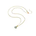 Simple And Natural Green Aventurine Necklace For Women view 5