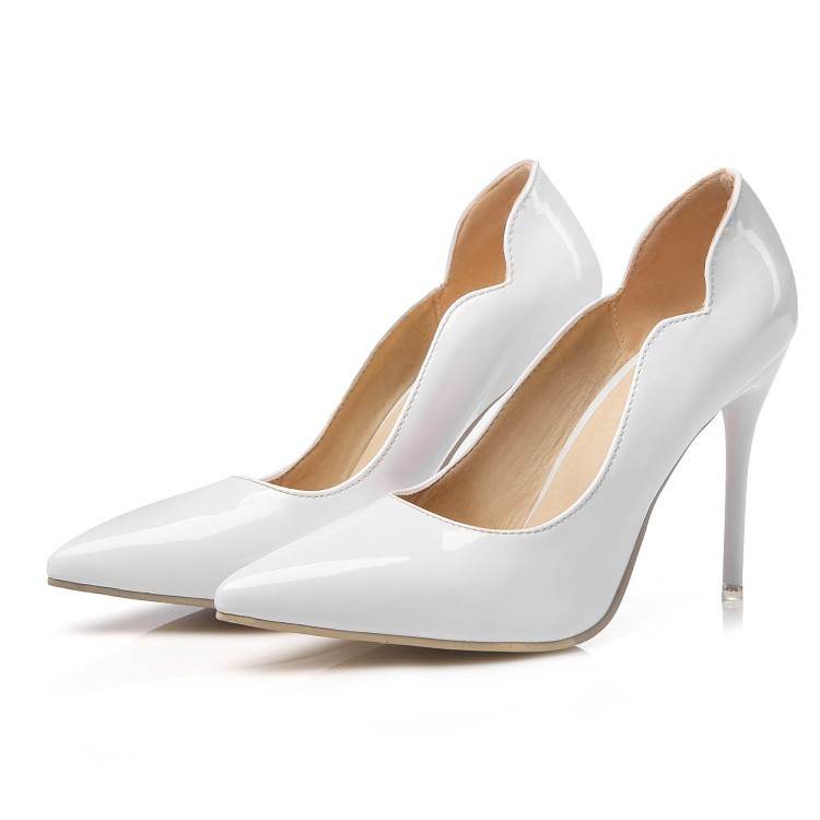 Pointed Toe Stiletto Pumps, picture 5 of 7