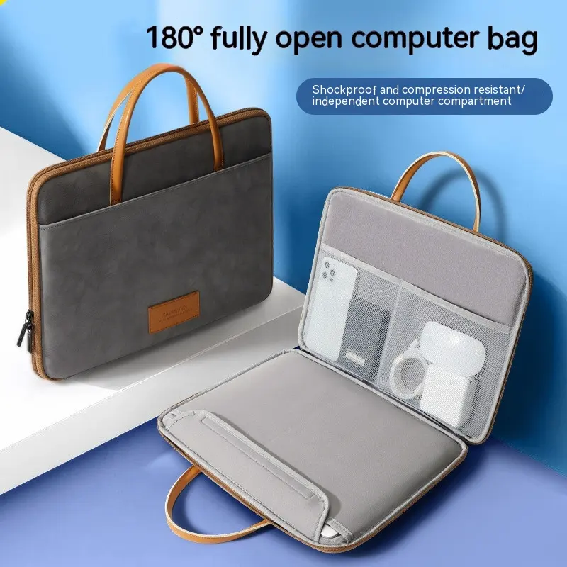 Simple Solid Color Home Laptop Bag