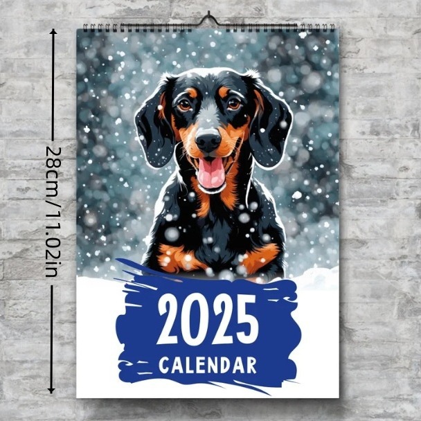 Title 2, Creative Home 2025 New Sausage Dog Calendar