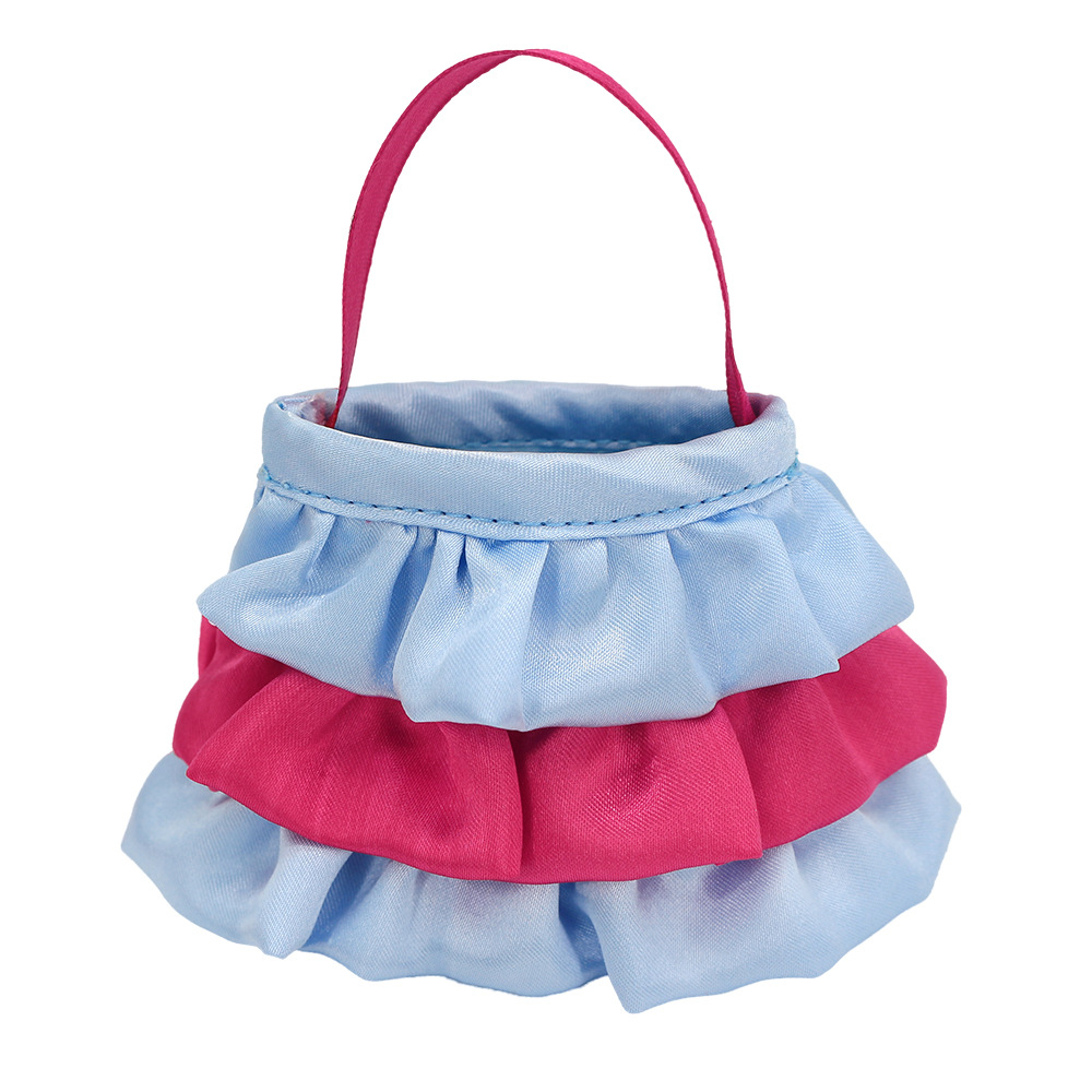 Plum Red Blue Handbag