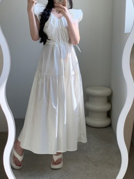 Versatile Fashionable Pleated Dress For Women