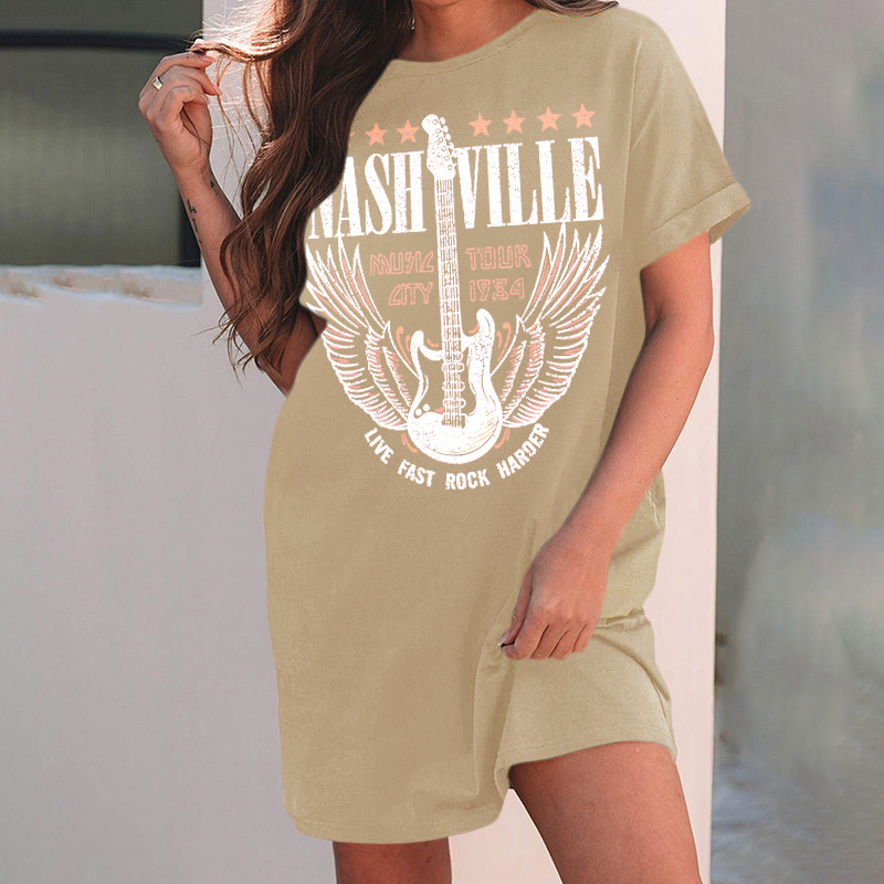 European And American Spring And Summer New Printing Cool Metallic Loose Jumpsuit