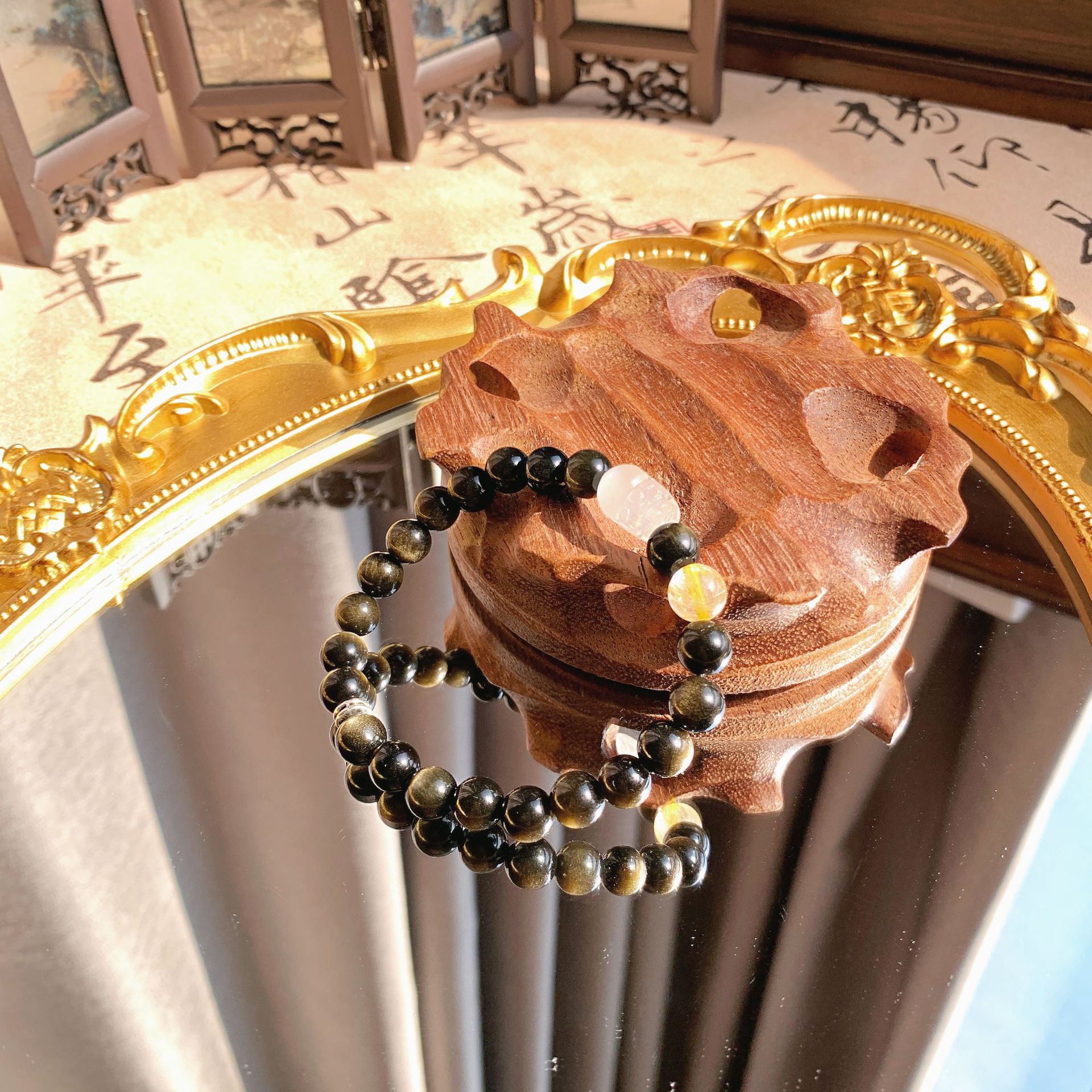 Natural Diy Style Niche Crystal Bracelet