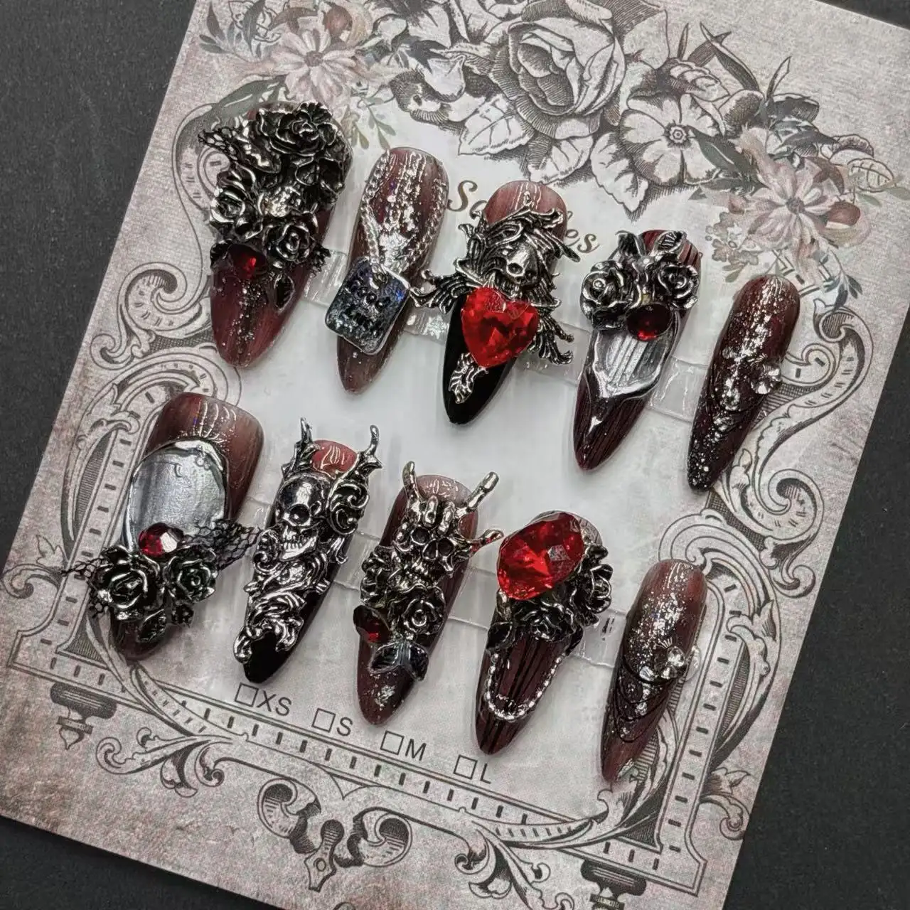 Brightening Purely Handmade Wearable Nails