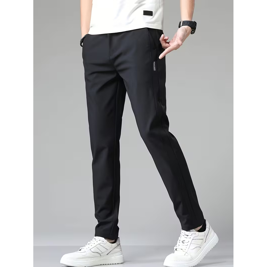Springsummer Lightweight Casual Straight-leg Trousers