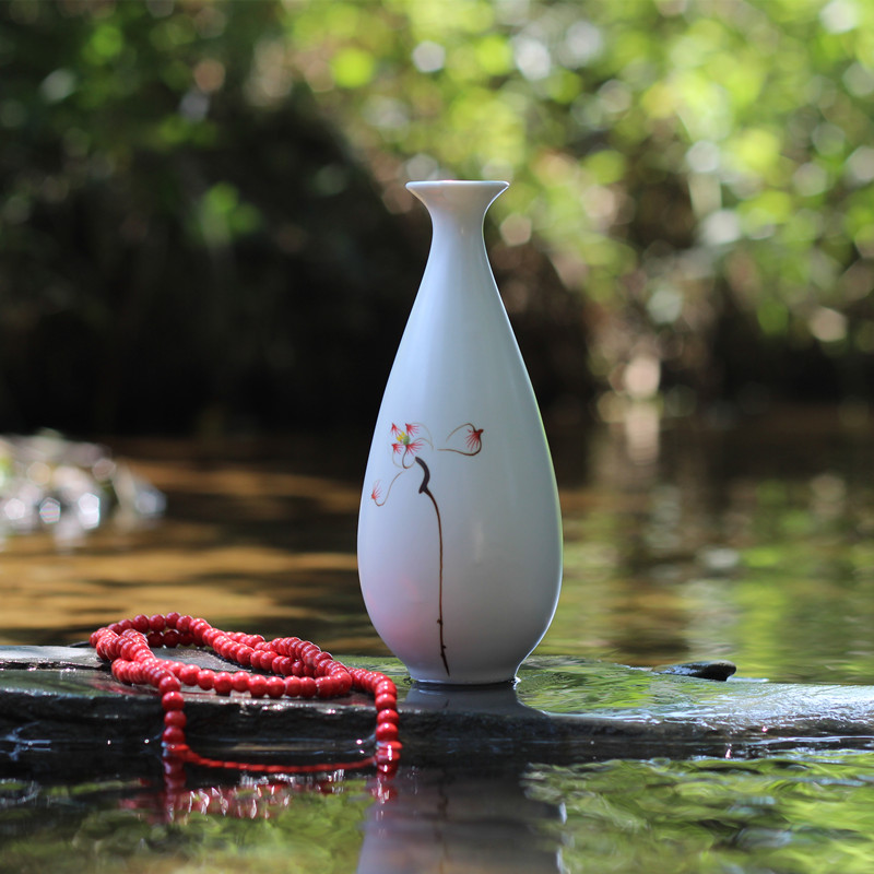 Ceramic Vase with Colored Glaze, picture 3 of 9
