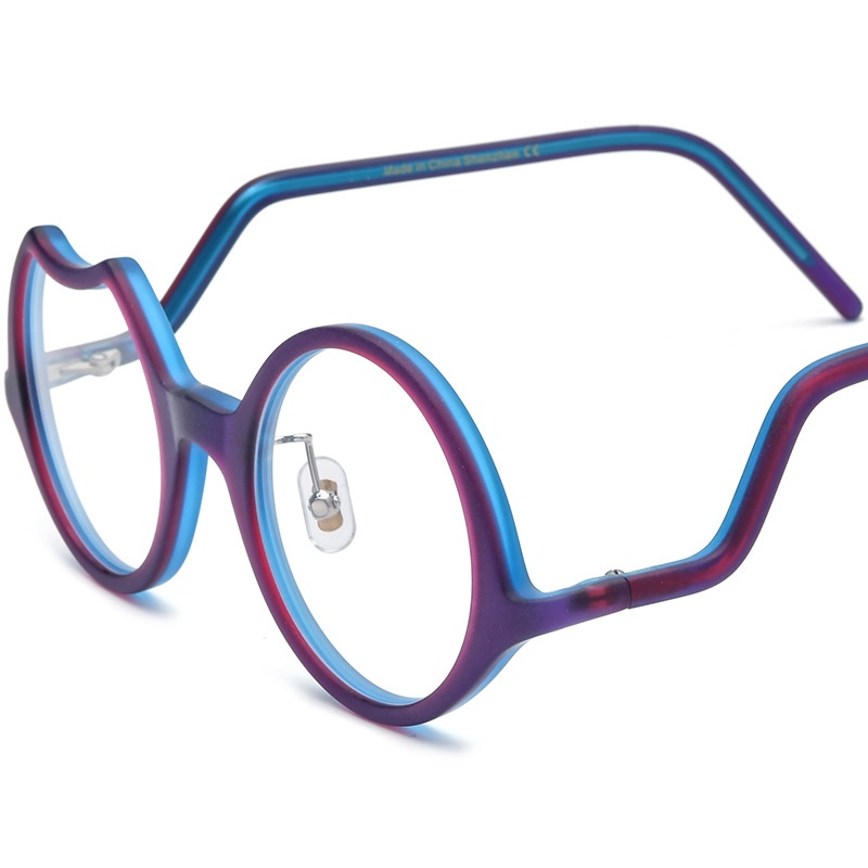 Frosted Plate Glasses Frame Personality - Image 11
