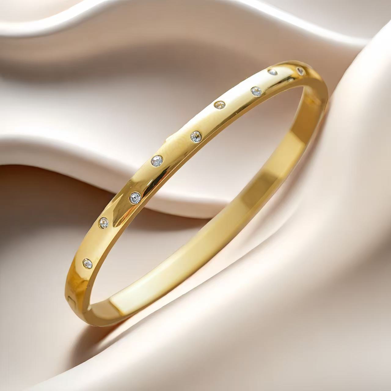 Stainless Steel Tennis Bracelet, picture 3 of 3