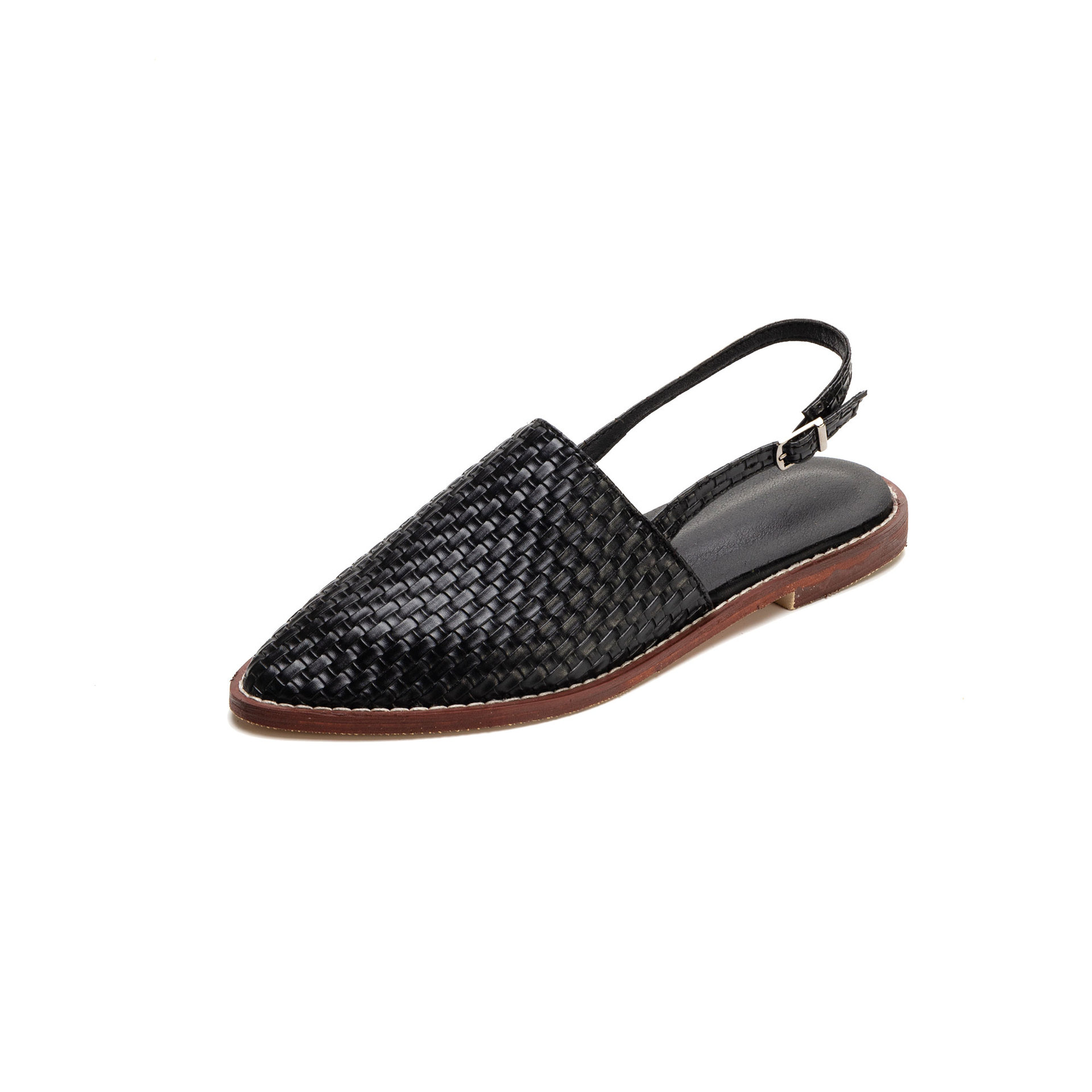 Extra-large Plus-size Woven-toe Sandals For Women
