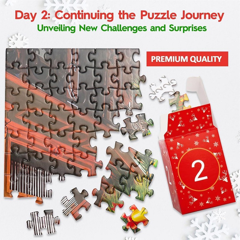 Title 7, Christmas Countdown Puzzle Blind Box