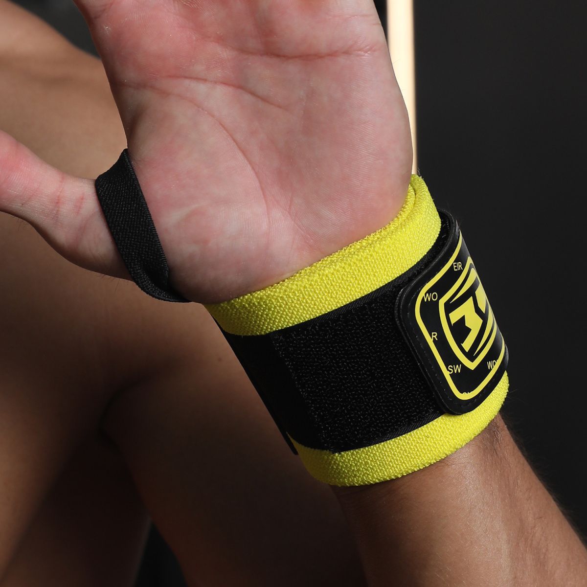 Wrist support during weightlifting