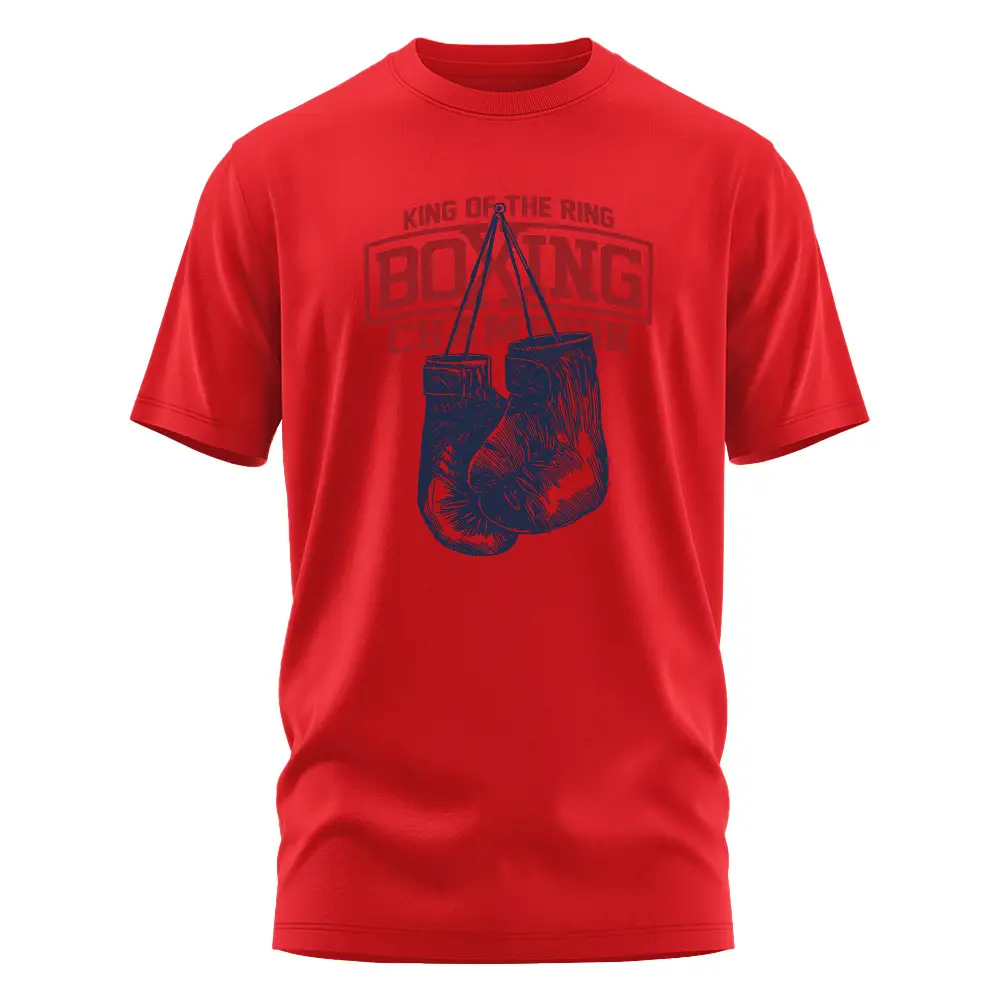 Boxing Printed T-shirt For Men And Women