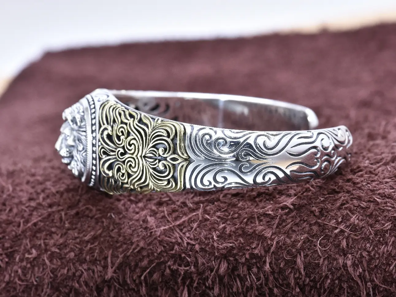 S925 Sterling Silver Bracelet Men's Seiko Domineering