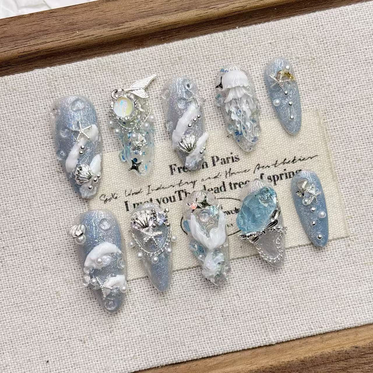 Versatile Fake Fingers Purely Handmade Wearable Nails — foto 7