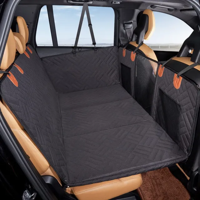 Car Dog Bed Waterproof And Hard wearing Car Cushions For Pets Black - Shop at LoveMi