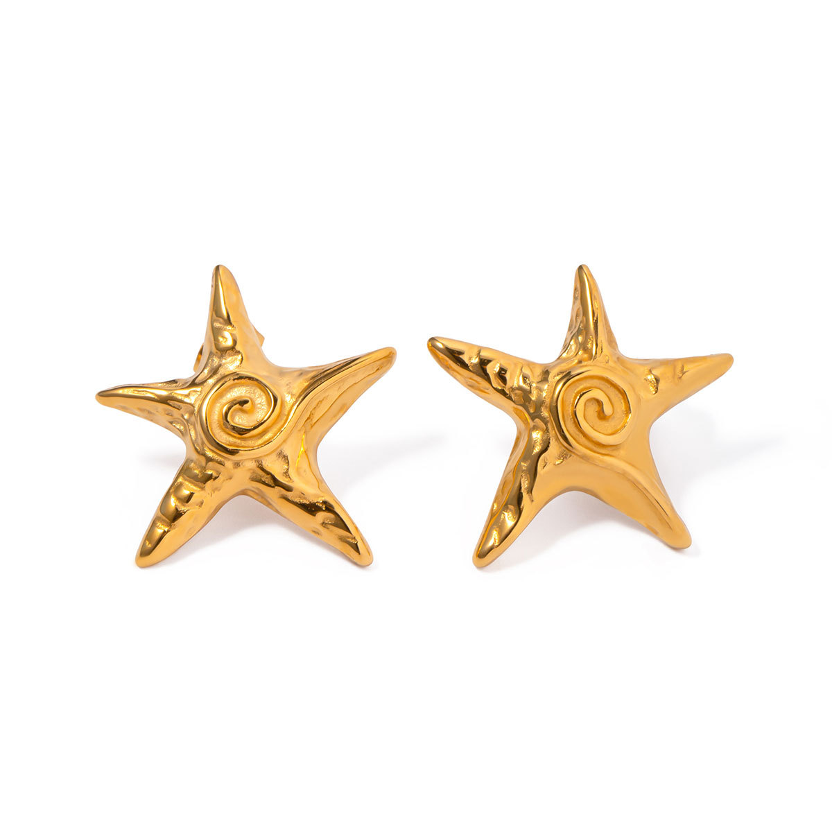 Stainless Steel High-grade Star Earrings