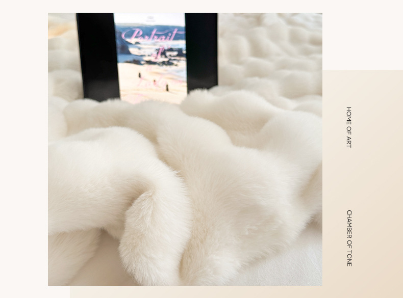 Title 23, Rex Rabbit Velvet Blanket Thickened Warm Fur Ve...