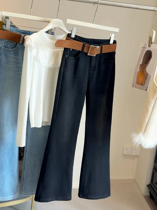 Women's High Waist Skinny Jeans Black - Shop at LoveMi