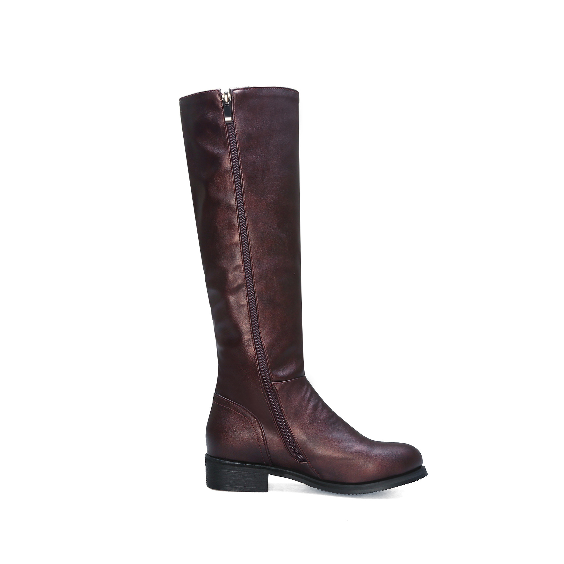 Women's High Boots in Gray